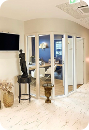 Salle de soins de la Clinique de l'Impératrice à Rennes